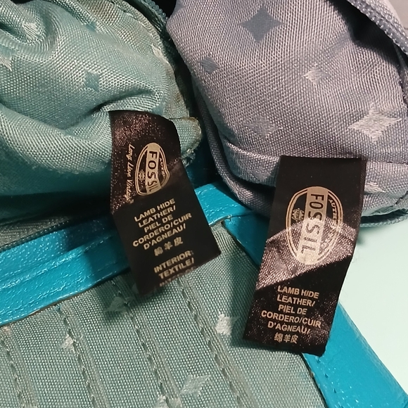 Fossil Leather Wallet - Bundle of 2 - Picture 13 of 15